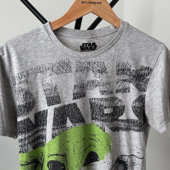 STAR WARS Grogu Graphic T Shirt | Men’s Small | Grey - Picture 3 of 7